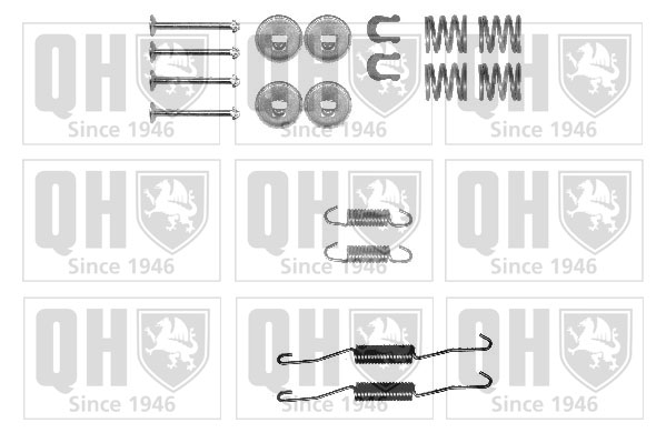Kit d'accessoires de mâchoire de frein QUINTON HAZELL BFK425