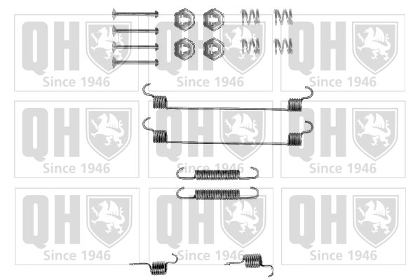 Kit d'accessoires de mâchoire de frein QUINTON HAZELL BFK426