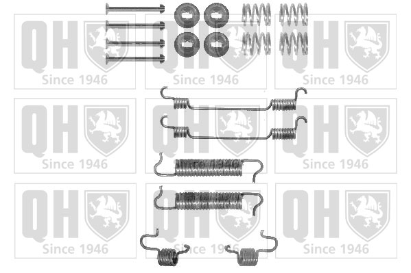 Kit d'accessoires de mâchoire de frein QUINTON HAZELL BFK427