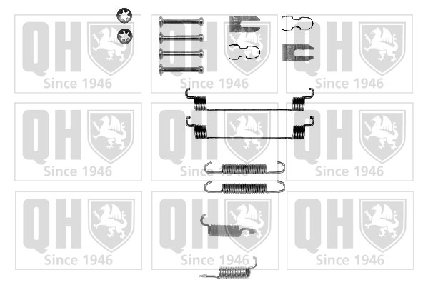 Kit d'accessoires de mâchoire de frein QUINTON HAZELL BFK430