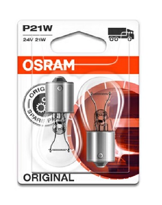 Ampoule 24V P21W Original OSRAM 7511-02B BLI2 (blister de 2)