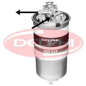 Filtre à carburant DELPHI HDF534