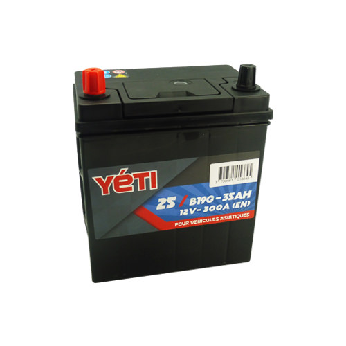 YETI - Batterie voiture 12V 35AH 300A B19G (n°25)