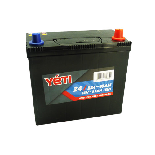 YETI - Batterie voiture 12V 45AH 390A B24 (n°24) - Carter-Cash