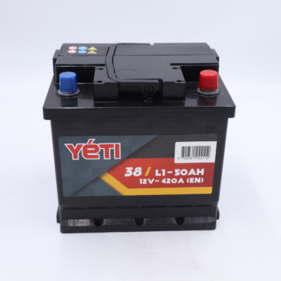 YETI - Batterie voiture 12V 50AH 420A L1 (n°38)