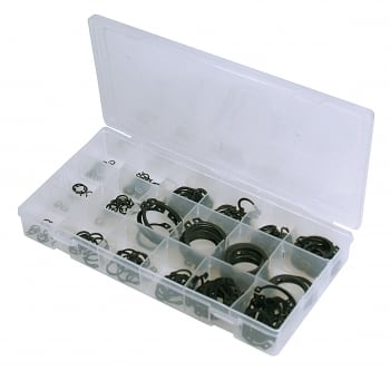 Coffret de 300 circlips intérieurs 3 à 22 mm