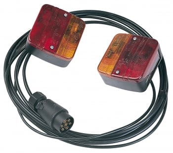 Lot de 2 lanternes à fixer avec câble de 4 m