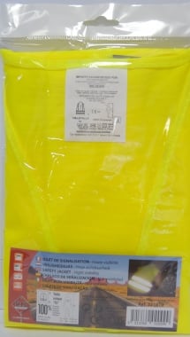 Gilet de sécurité haute visibilité S+E