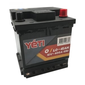 YETI - Batterie voiture 12V - 45AH 400A (n°0)