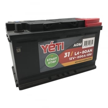 Batterie 80AMP 800A Yeti 31 (start and stop)