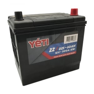 YETI - Batterie voiture 12V 60AH 500A (n°22)