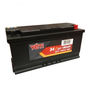 YETI - Batterie voiture 12V 110AH 950A (n°34)