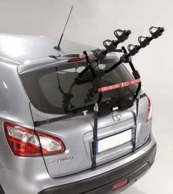 Porte-vélo à sangles pliable pour 3 vélos