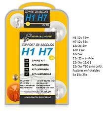 Coffret ampoules avec fusibles H1/H7 pas cher