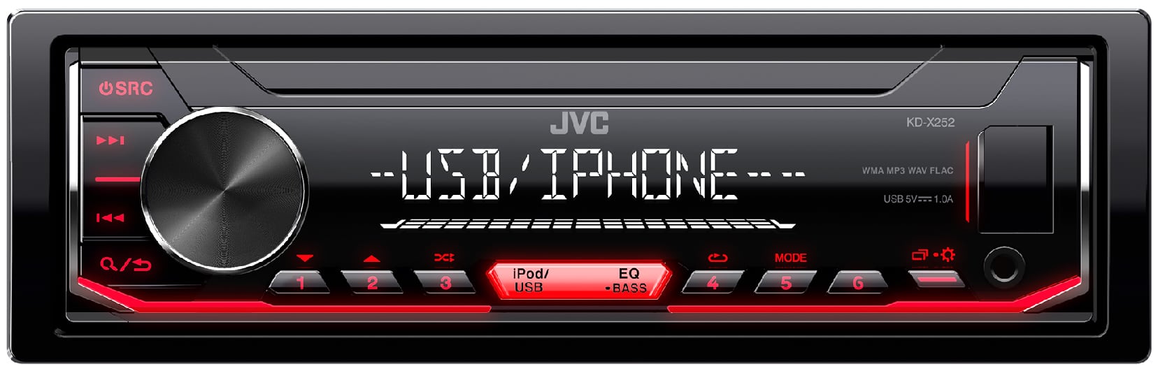 Autoradio JVC KD-X252 pas cher