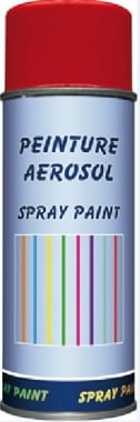 PEINTURE SPRAY MDD 400ML RED