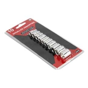 Lot de 10 douilles assorties