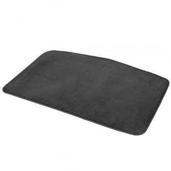 Tapis de coffre noir en moquette 80 x 100 cm