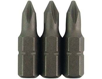 EMBOUTS 1/4 - PHILLIPS 3 (25MM) - 3PC/SET