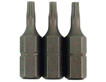 EMBOUTS 1/4 - TORX T25 (25MM) - 3PC/SET