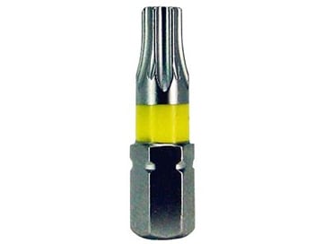 Embout couleur 1/4 torx t40 (25 mm)
