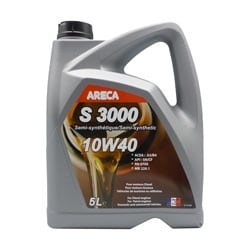 Huile moteur Areca 10W40 (S3000) 5 litres