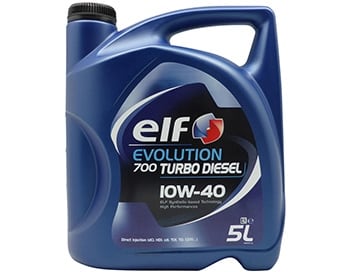 10W40 ELF 5L (EVOLUTION 700 TD, A3/B4 VW 501.505.00)