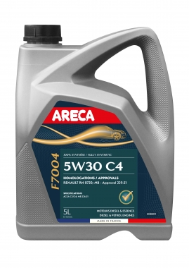 5W30 ARECA 5L (C4, FAP, FORTAX F7004)