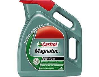 5W40 CASTROL 5L (C3, MAGNATEC,A3, B4, C3, BM/RENLT/VW/GM)