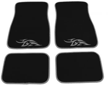 TAPIS BULL NOIR X4