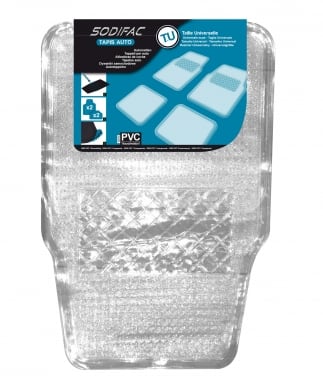 TAPIS PVC TRANSPARENT X 4PCS