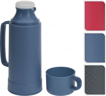 Bouteille thermos avec tasse de 1 litre
