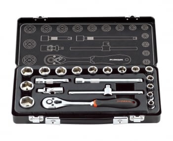 Coffret cliquet 3/8éme 20 pièces Fixman
