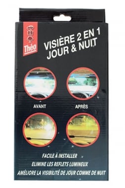 Visière jour/nuit 2 en 1