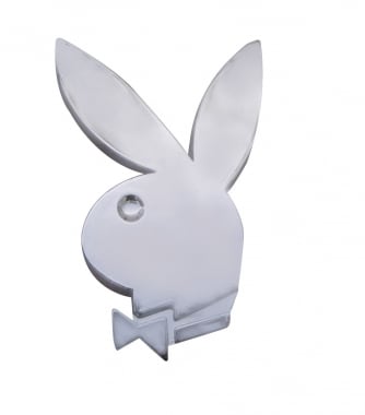 AUTOCOLLANT 3D CHROME PLAYBOY