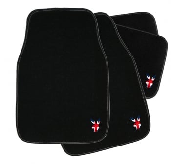 TAPIS MOQUETTE NOIR PLAYBOY X4