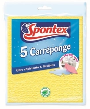 Eponge carré Spontex x5