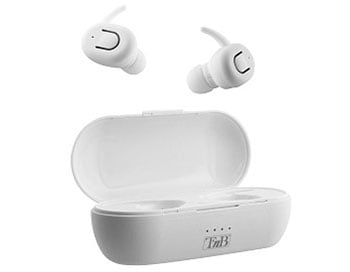 Ecouteurs bluetooth sans fil blanc