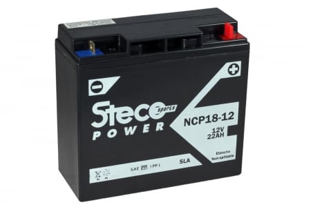 STECO - Batterie moto 12V 22Ah - NCP18-12