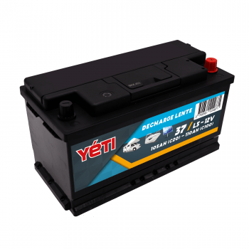 BATTERIE DECHARGE LENTE 105AH
