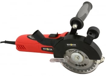 Scie circulaire double lame 125 mm 950 w