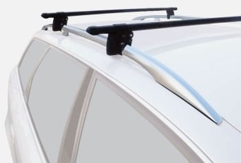 2 barres de toit Acier avec fixations sur portières GREEN VALLEY : Renault  SCENIC
