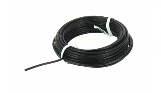 Câble alimentation 1,5 mm2 noir 5 mètres