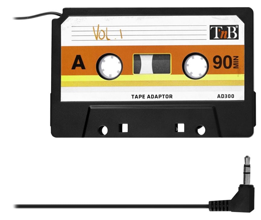 OKCS Adaptateur de cassette [2020] - Adaptateur autoradio Car Tape AUX pour  votre voiture Prise jack 3