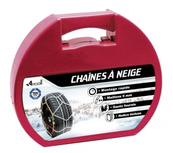 Chaines neige manuelle 9mm 185/65 R16 - 185 65 16 - 185 65 R16
