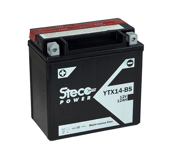 Batterie moto 12V pas chere marque STECO