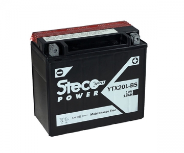 Batterie moto STECO YTX20L-BS