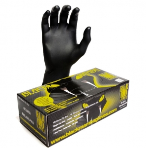 Boite de 100 gants nitrile BLACK MAMBA taille XL