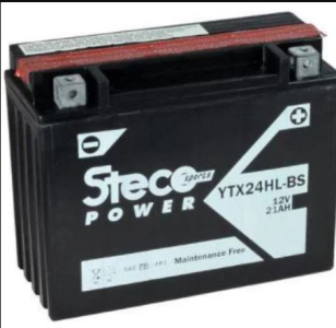 Batterie moto STECO YTX24HL-BS