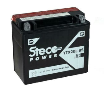 Batterie moto STECO YTX20HL-BS